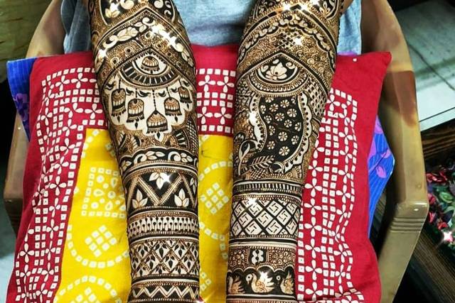 ukmehandiartist1 🙏❣️ Rajasthan barik mehndi design Follow me -  @ukmehandiartist1 Best Mehndi Artist in Faridabad & Delhi NCR We Are… |  Instagram