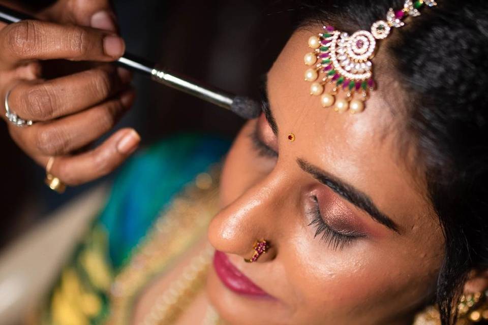 Bridal makeup