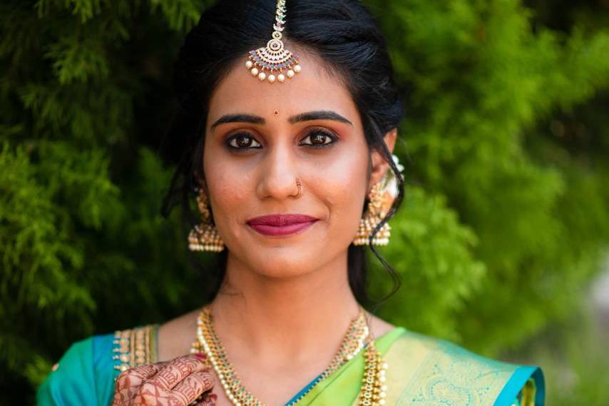 Bridal makeup