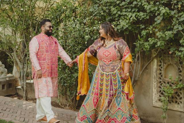 Haldi candid
