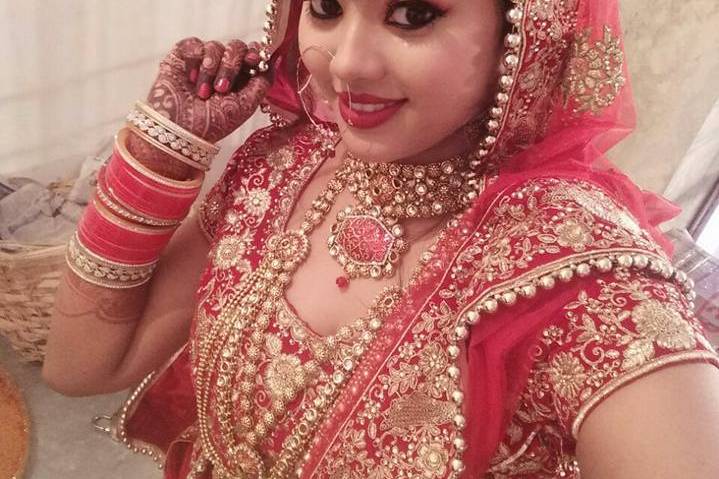 Bridal makeup