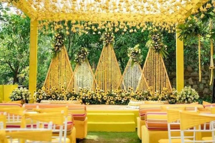 Haldi decor