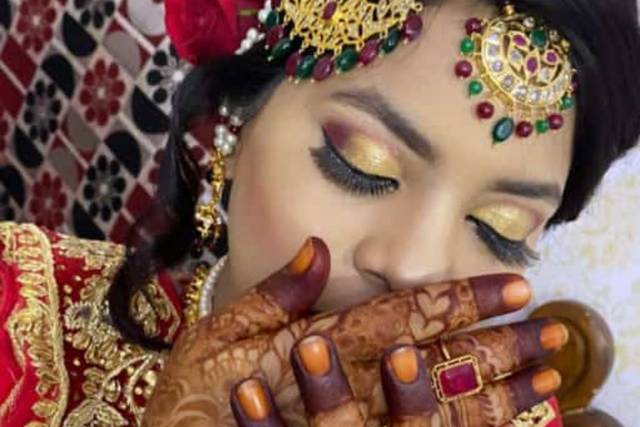 Bidal makeup