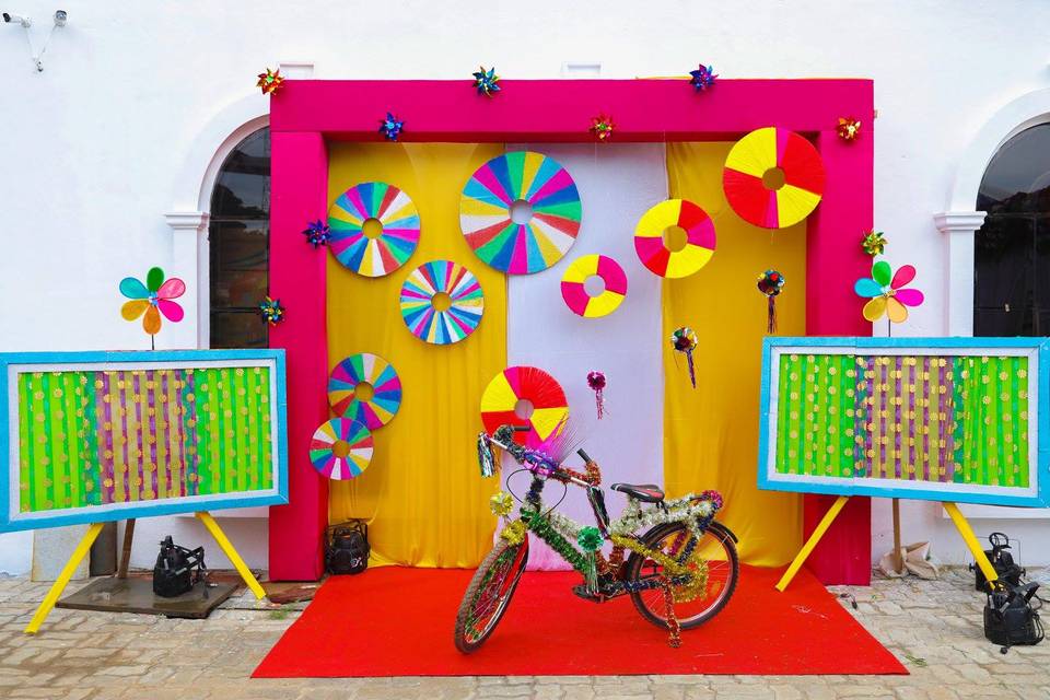 Mehendi decor