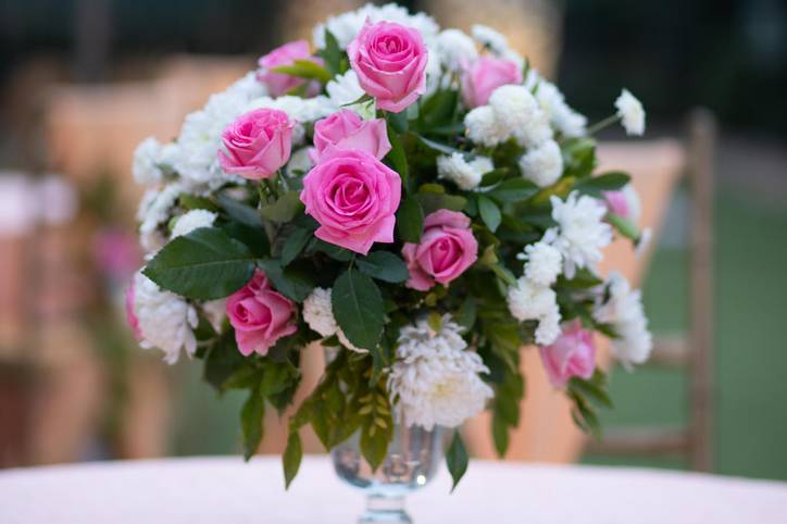 Floral centrepieces