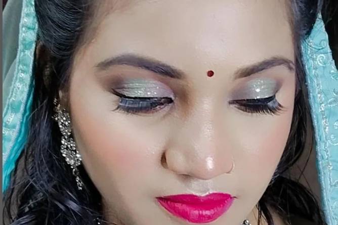 Bridal makeup