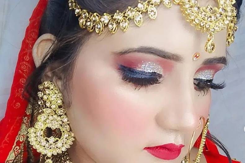 Bridal makeup