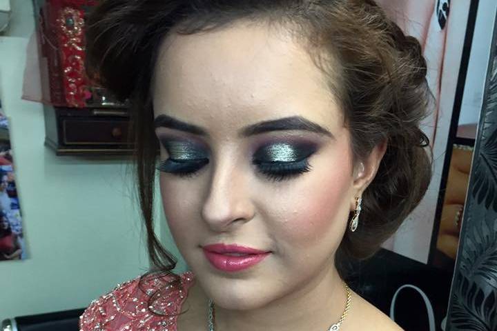 Bridal makeup