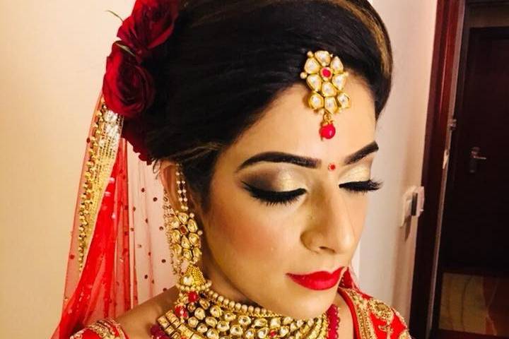 Bridal makeup