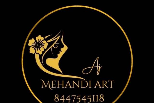 Henna Logo Design - Creative Flower Logo for Small Business