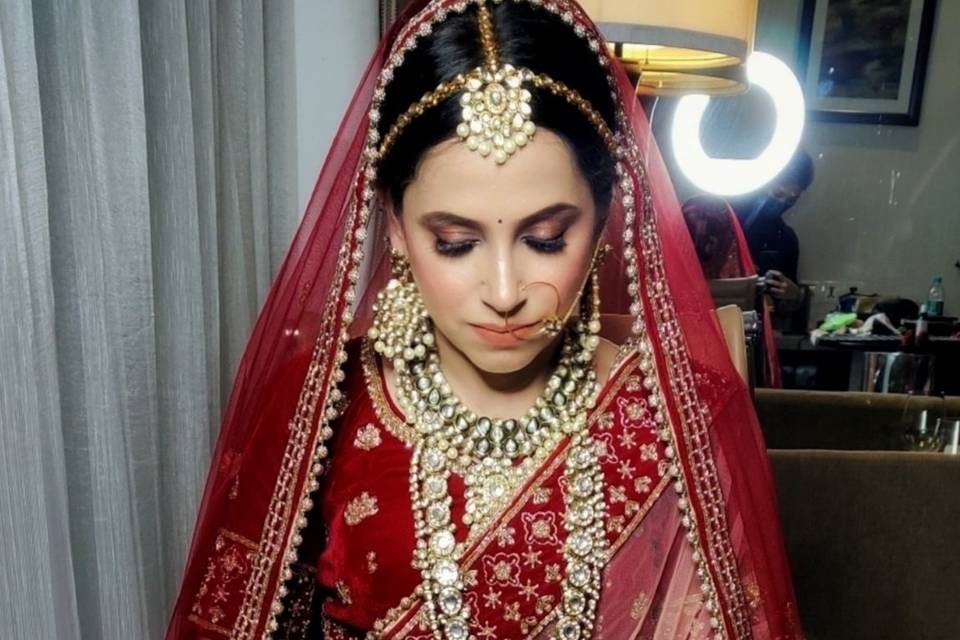 Bridal makeup