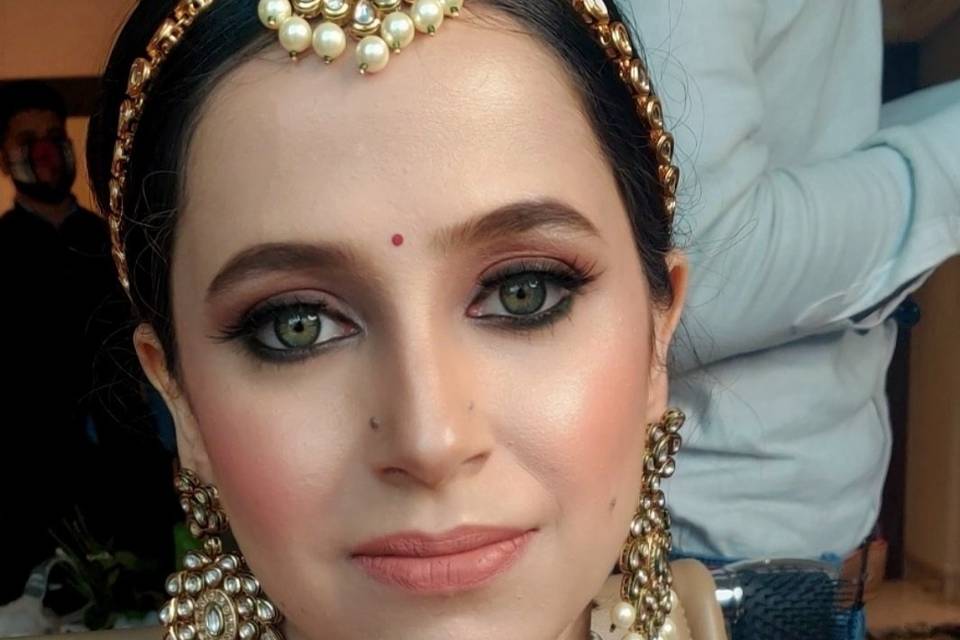 Bridal makeup