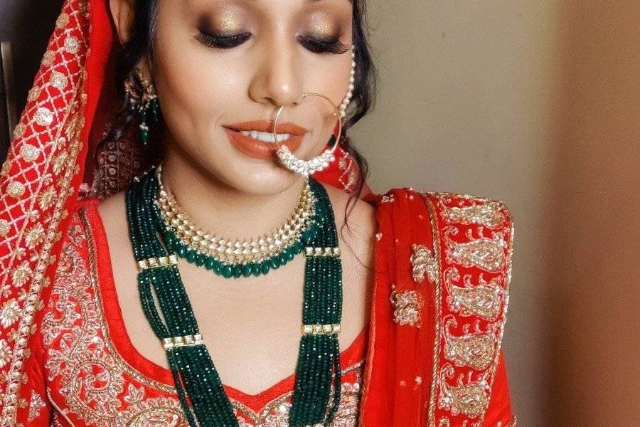 Bridal makeup