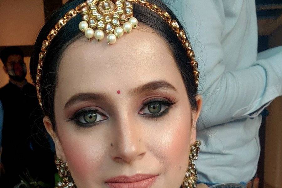 Bridal makeup