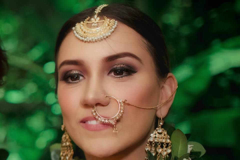 Bridal makeup