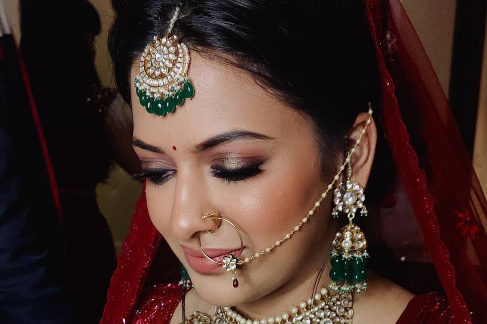 Bridal makeup