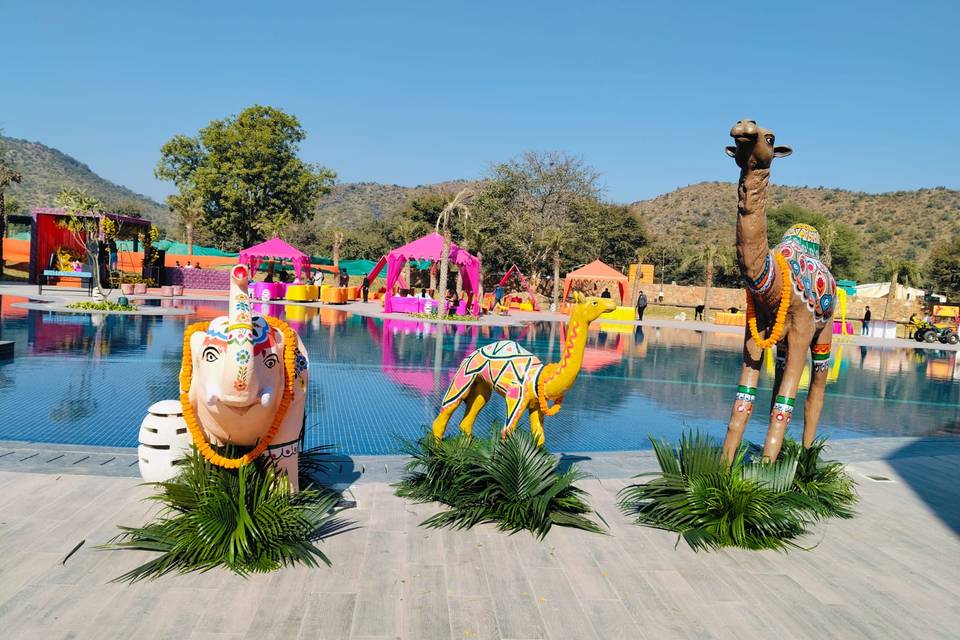 Haldi decor