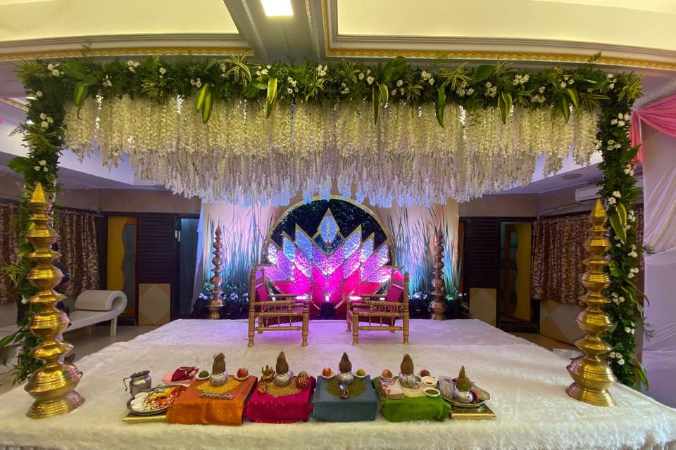 Vidhi and reception stage