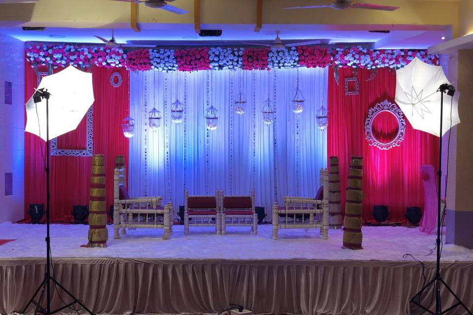 Vidhi cum reception stage