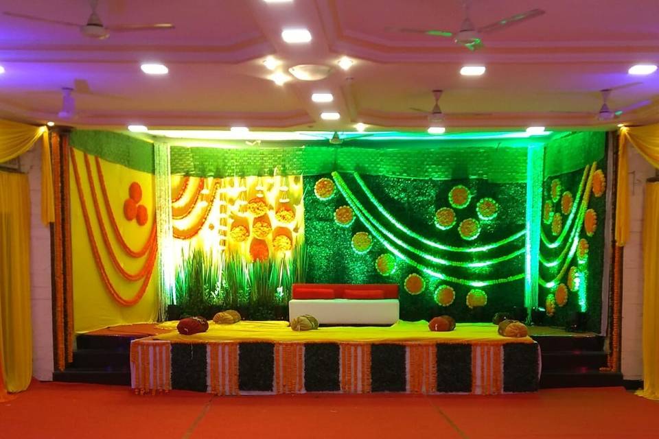 Mehndi stage