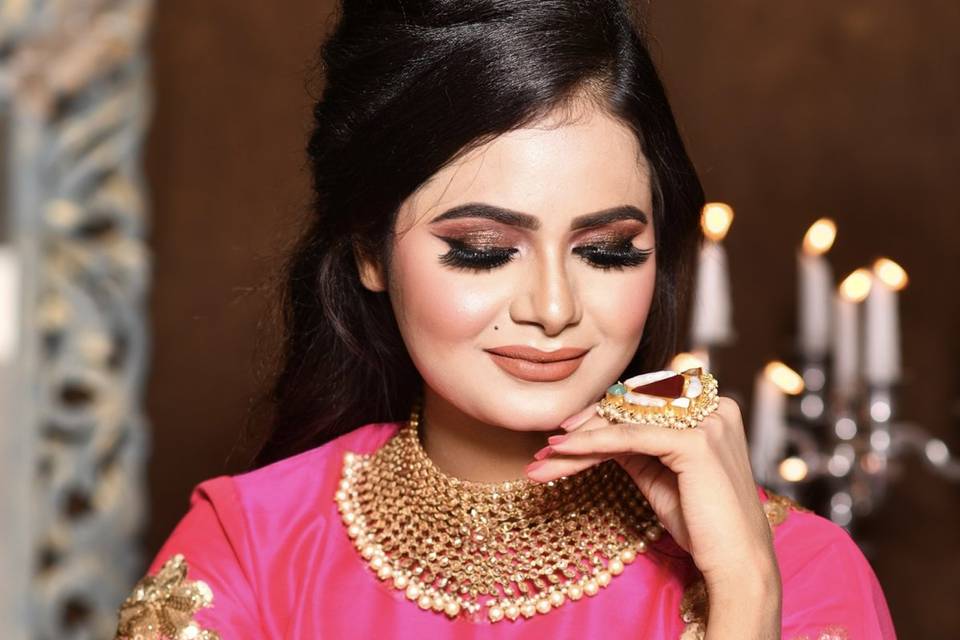 Bridal makeup