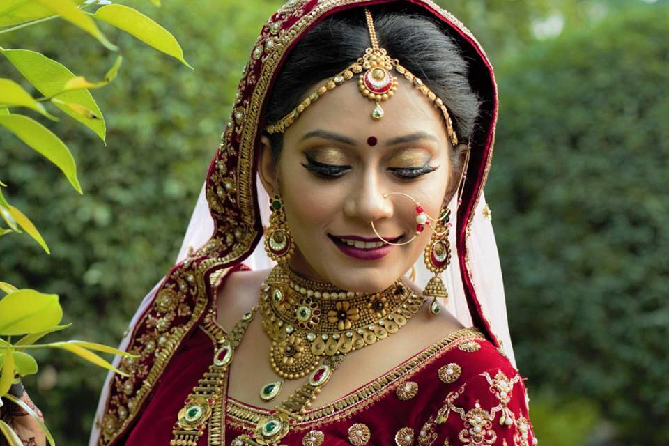 Bridal makeup