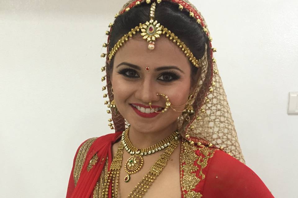 Bridal makeup