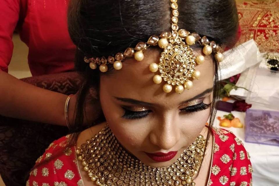 Bridal makeup