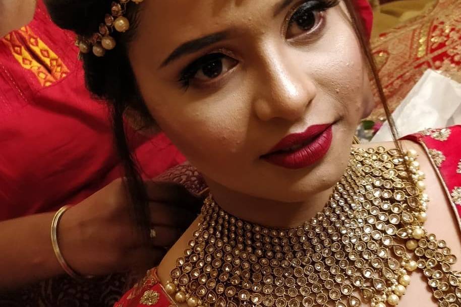 Bridal makeup