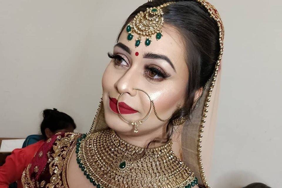 Bridal makeup