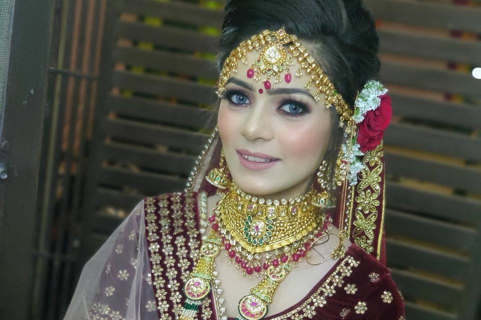 Bridal makeup