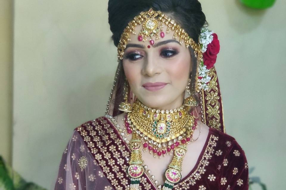 Bridal makeup