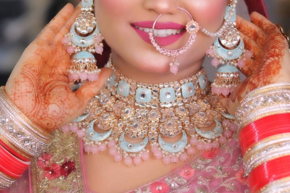 Bridal makeup