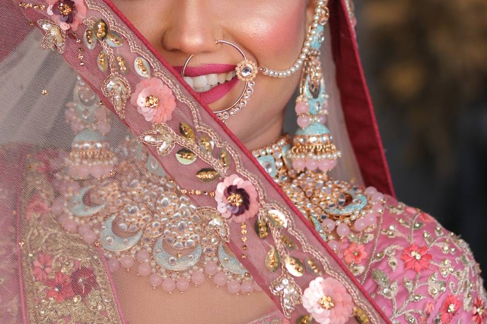 Bridal makeup