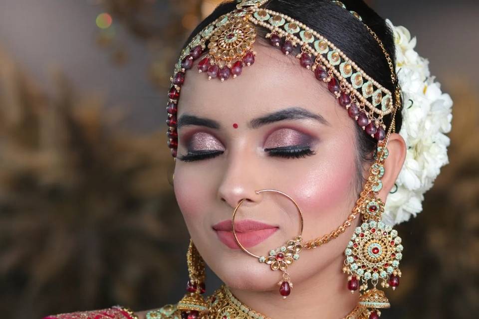 Bridal makeup