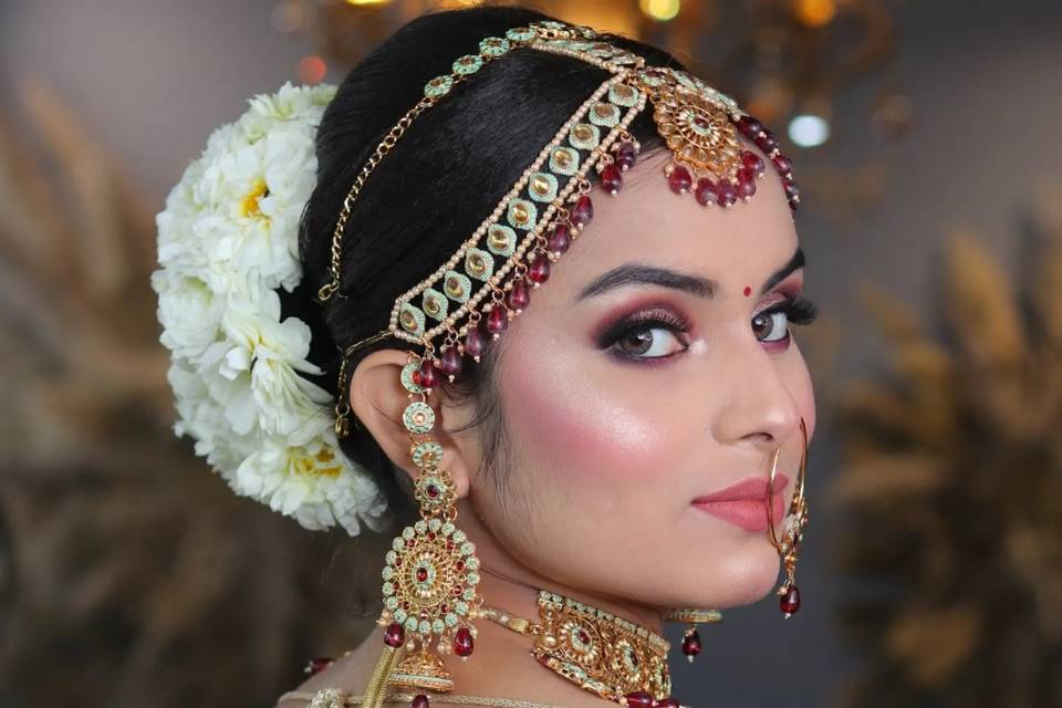 Bridal makeup