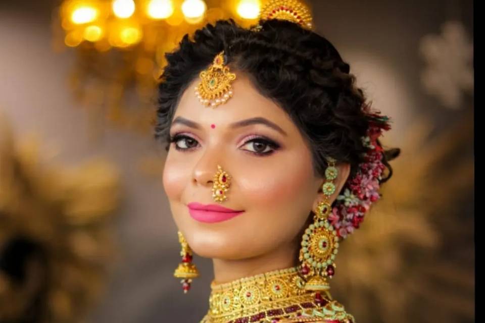 Maharashtran bride look