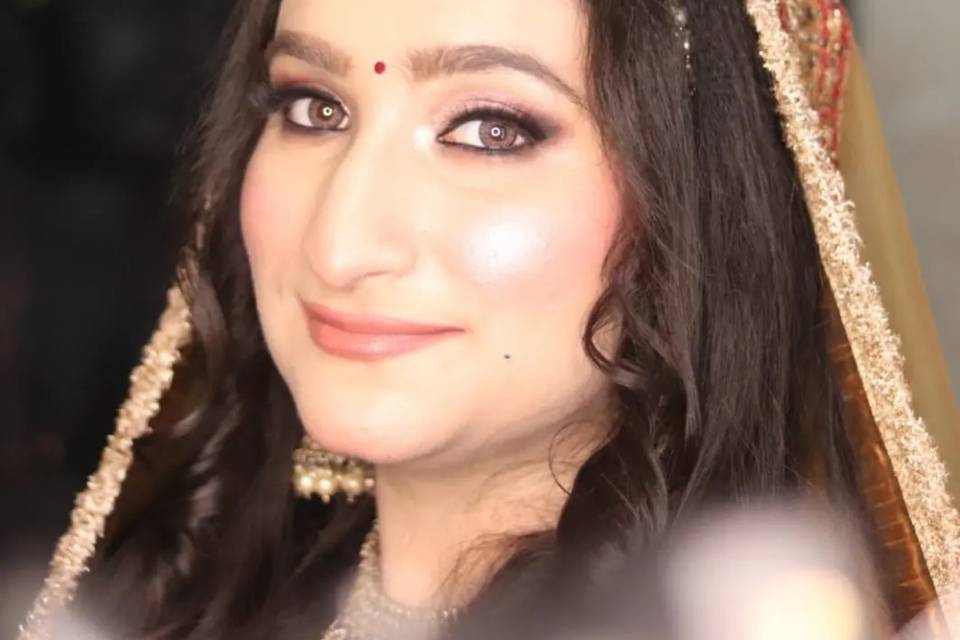 Bridal makeup