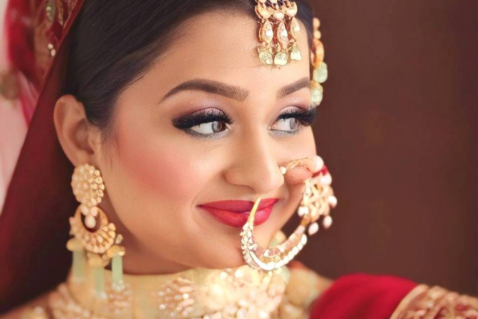 Bridal makeup