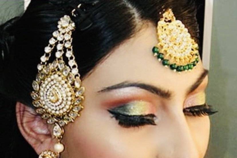 Bridal makeup