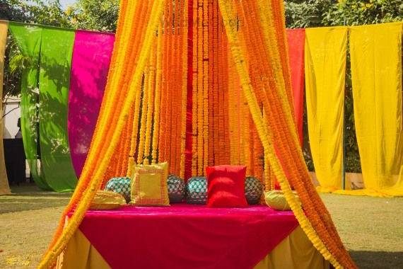 Haldi decor