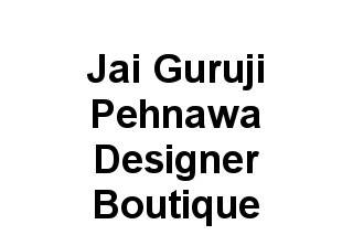 Jai guruji pehnawa designer boutique logo