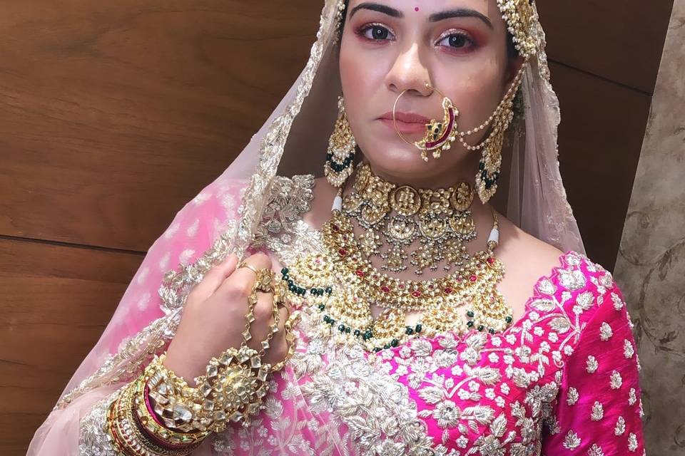 Bridal makeup