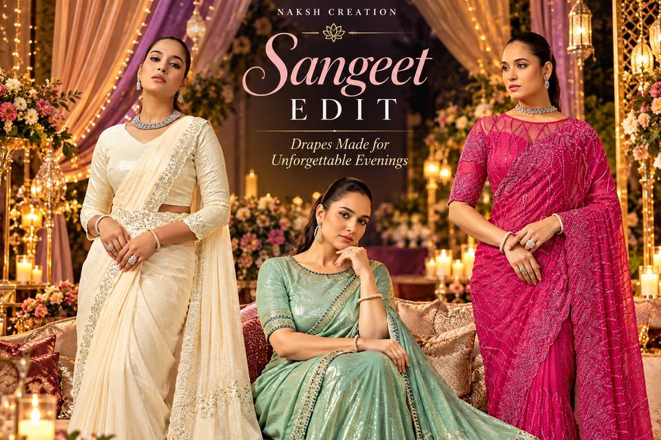Sangeet Sarees