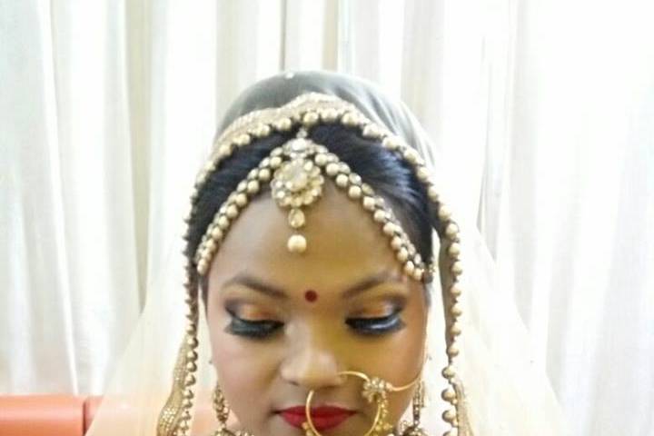 Bridal makeup