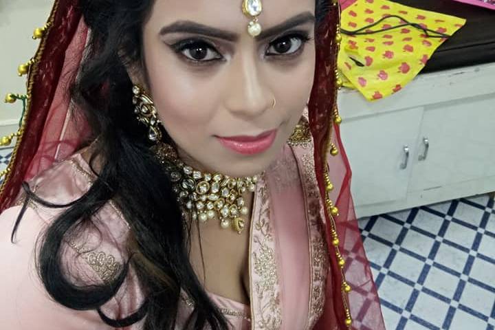 Bridal makeup