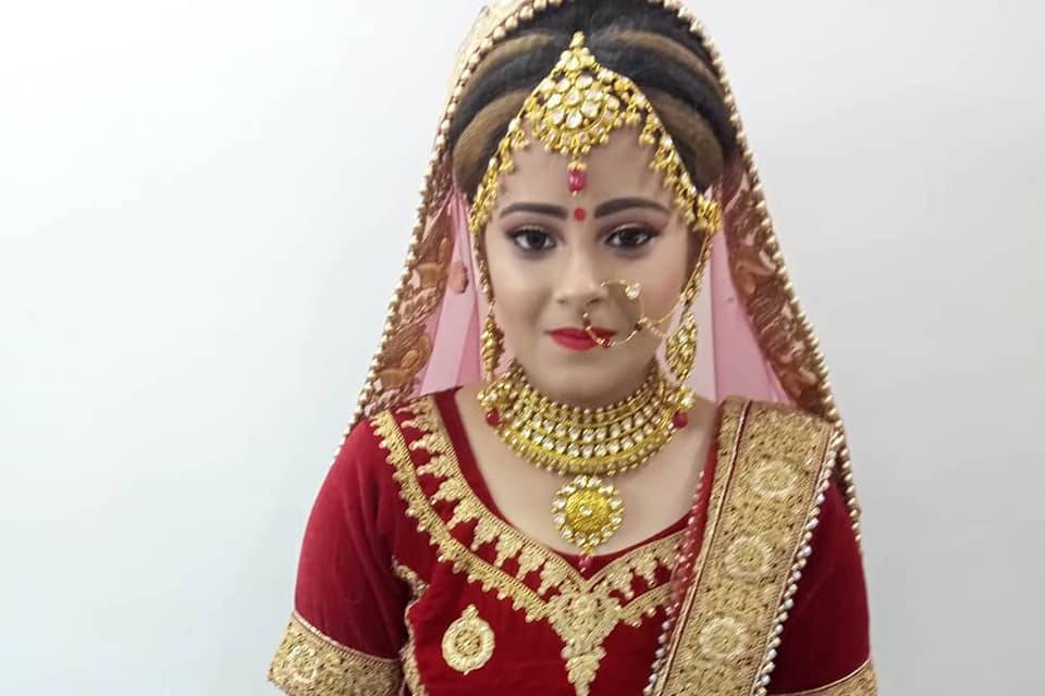 Bridal makeup