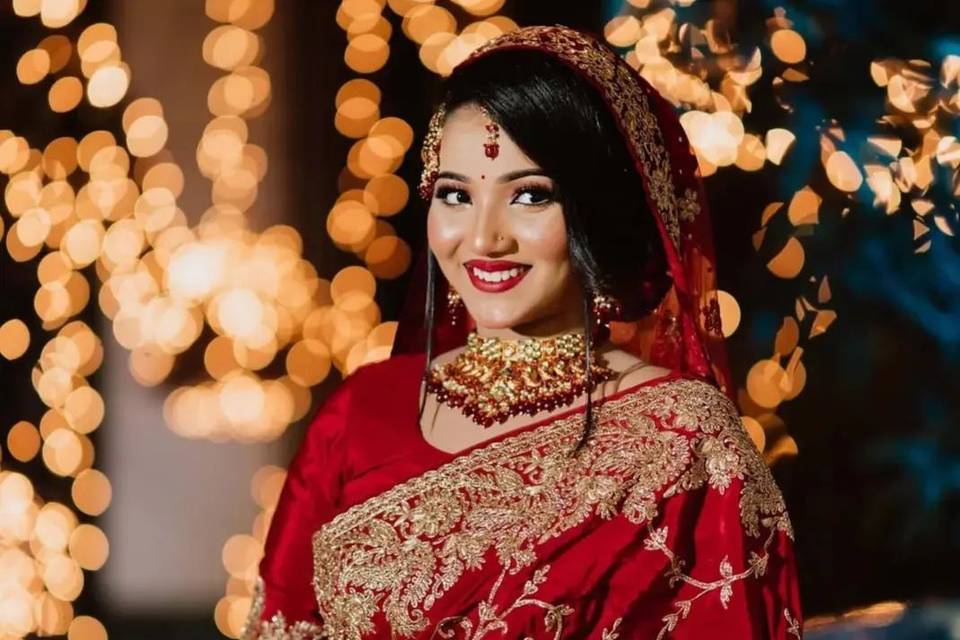 Bridal makeup