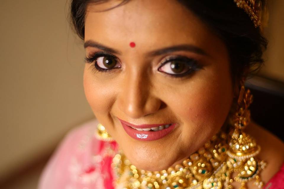 Bridal makeup