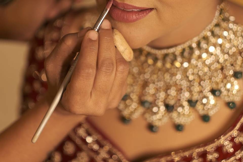 Bridal makeup